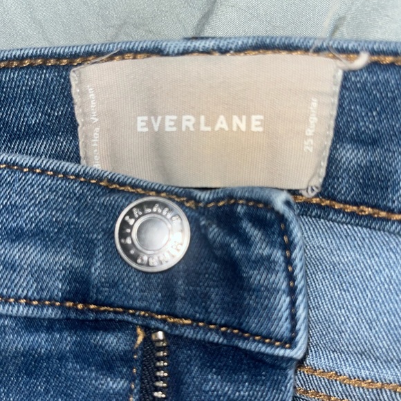 Everlane Authentic Stretch High-Rise Skinny - medium wash - Picture 5 of 6